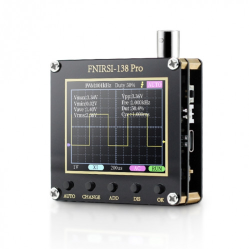 Petit oscilloscope numérique portatif de maintenance pédagogique FNIRSI, spécification : mise à niveau sans batterie SF60021135-012
